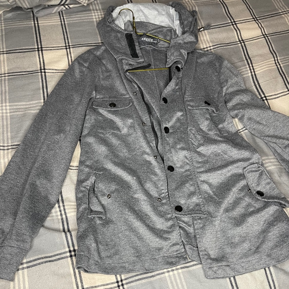 Hoodie zip up sweatshirt - Picture 1 of 9